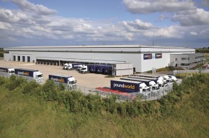 Poundworld's 215,000sq ft warehouse in Normanton, West Yorkshire