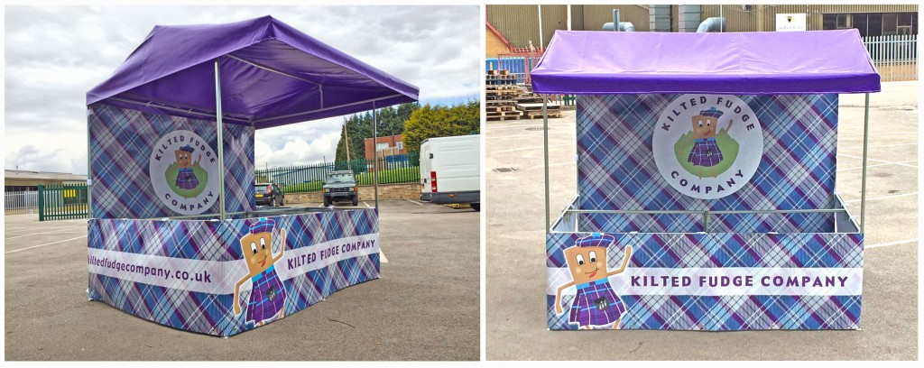 Wirksworth Elite Branded Market Stall