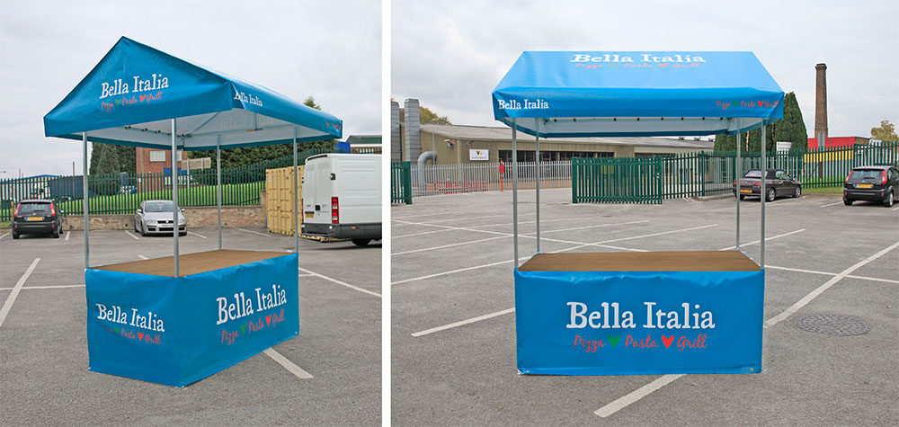 Bella Italia Restaurants Branded Market Stall