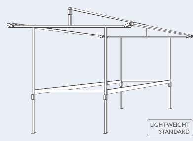 Lightweight Market Operators Market Stall