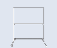 Double Tier Dress Rail