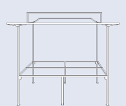 Basic Traditional Market Stall Angle 2