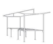 Demonstrator Market Stall Angle 1