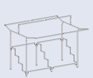 Flower Market Stall Assembly Diagram